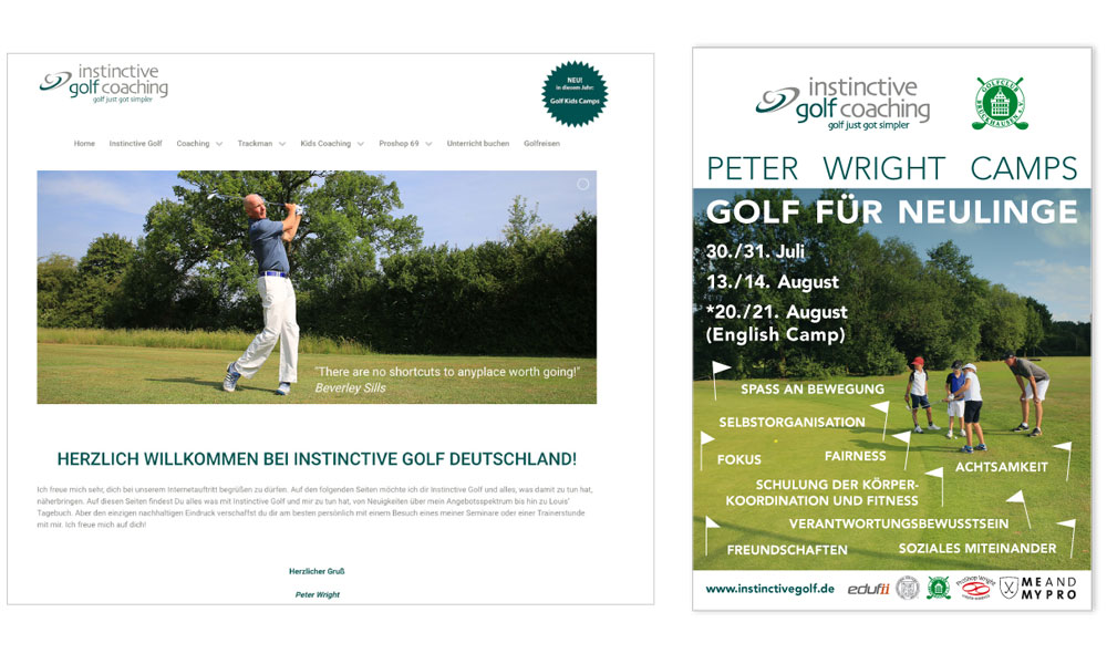 Peter Wright  instinktive golfcoaching